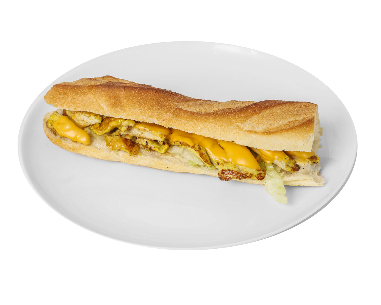 sandwichs baguette frais Chillz, ingrédients frais, viande fraîche et de qualité